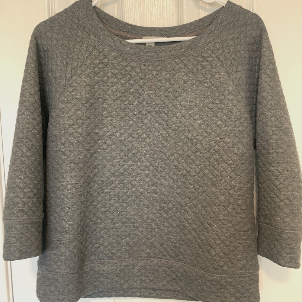 Halogen Quilted Sweater